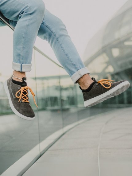 Barefoot Sneakers Barebarics Bronx - Midnight Black