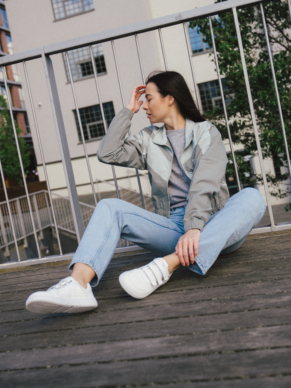 Barefoot Sneakers Barebarics Zing Velcro - All White - Leather