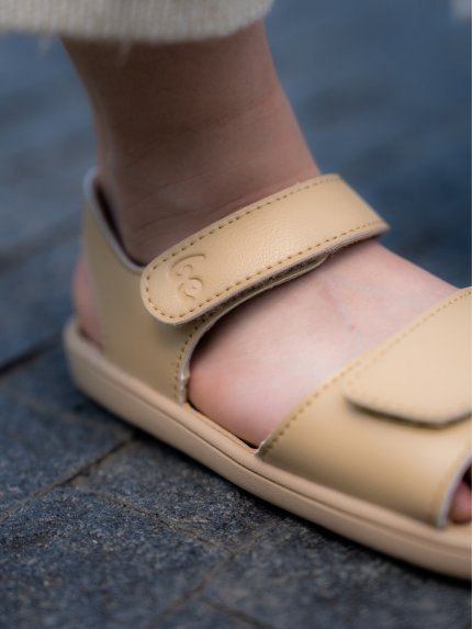 Barfuß-Sandalen für Kinder Be Lenka Miami Kids - Light Brown