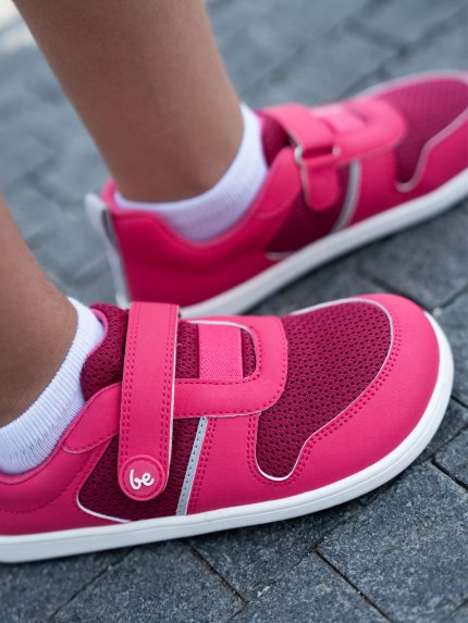 Barefoot tornacipő Be Lenka Glade Kids - Dark Pink