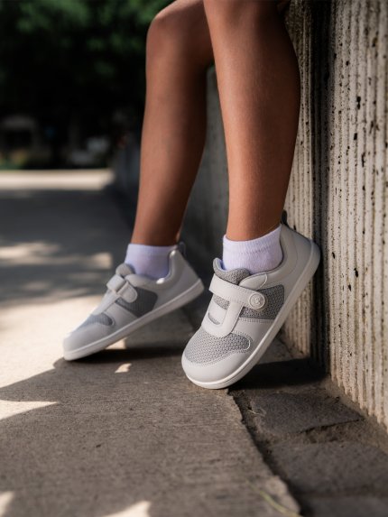 Kinder Barfuß Sneakers Be Lenka Glade Kids - Light Grey