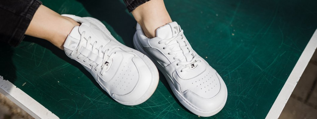 How to clean white barefoot sneakers so they always look fresh