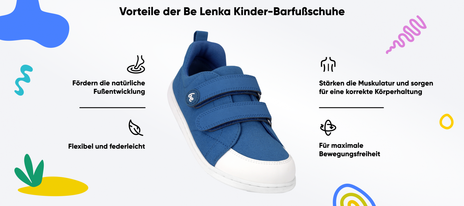 Kinder-Barfußschuhe für gesunde Bewegung - Be Lenka | Be Lenka