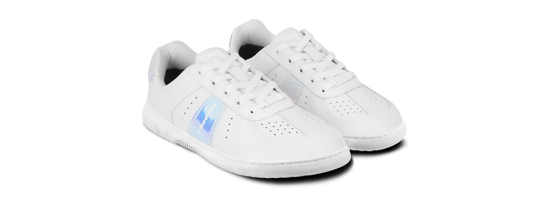 White barefoot sneakers for your wedding, or dance with us till dawn