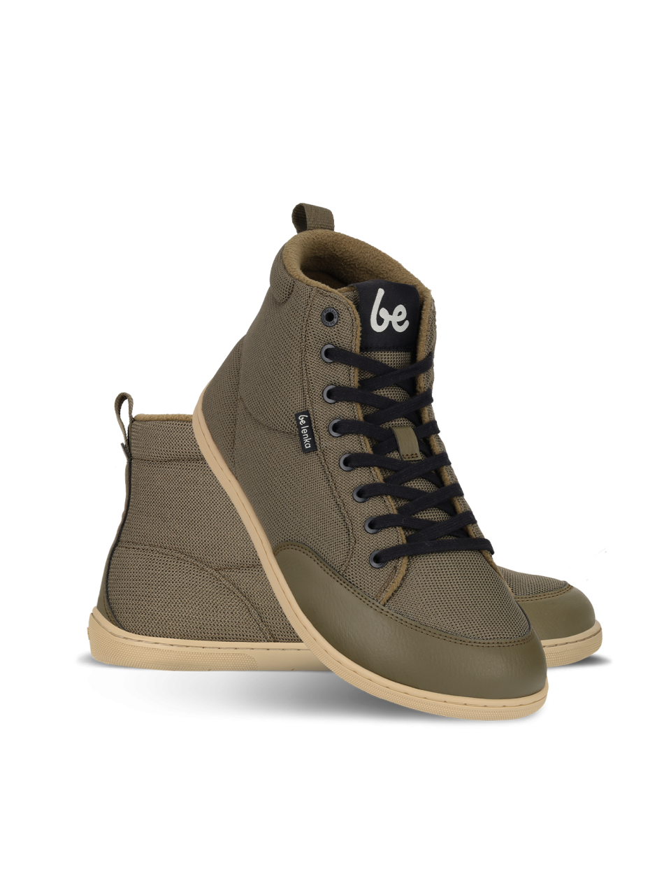 Barfuß Sneakers Be Lenka Rebound Thermo - Army Green