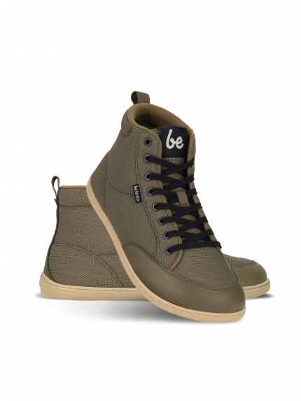 Barfuß Sneakers Be Lenka Rebound Thermo - Army Green
