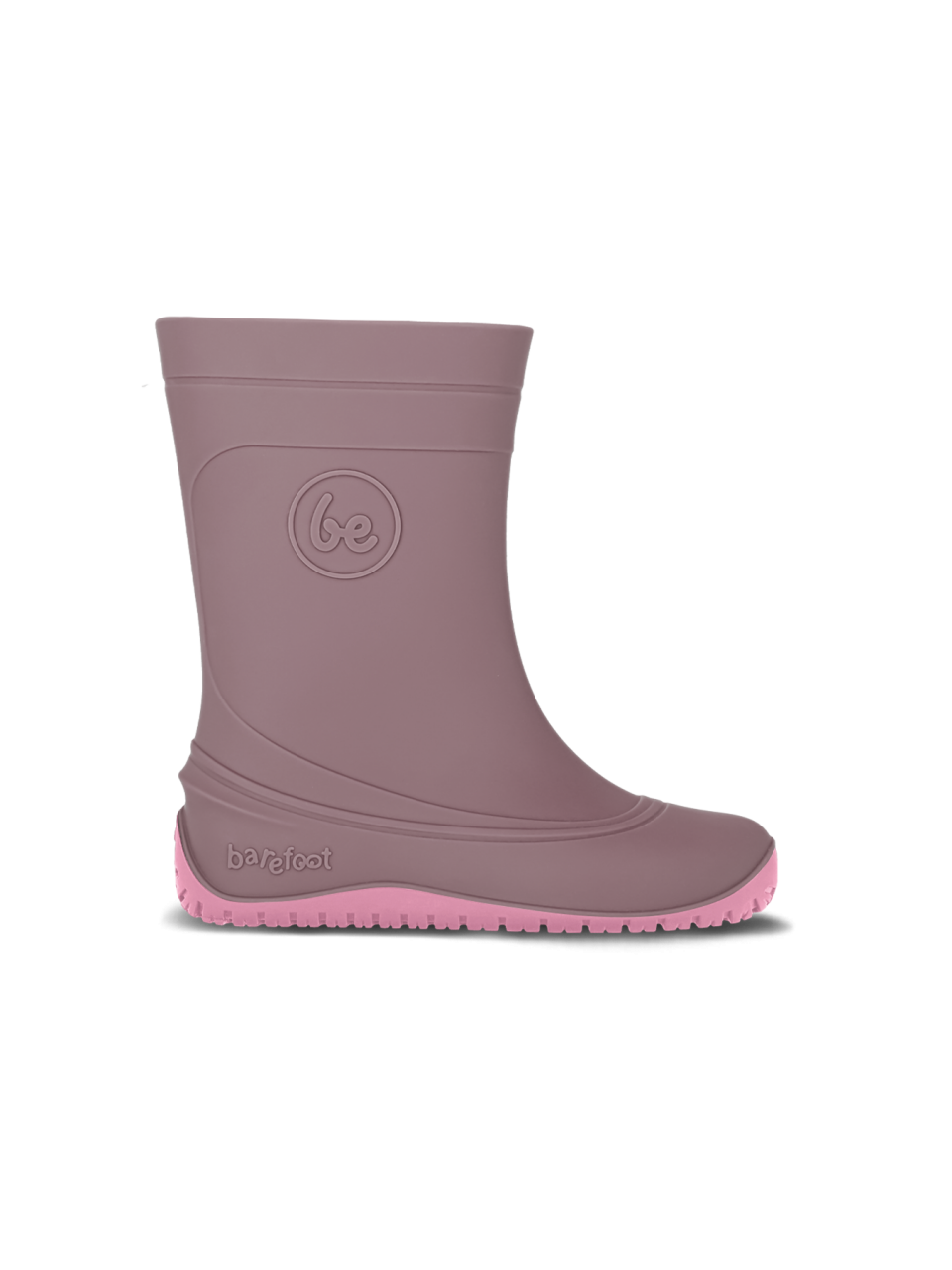 Kinder Barfuß-Gummistiefel Be Lenka Pudds - Misty Pink