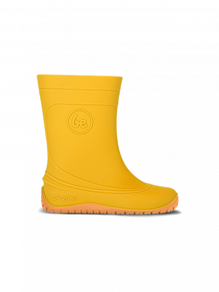 Kids Barefoot Rain Bootss Be Lenka Pudds - Yellow