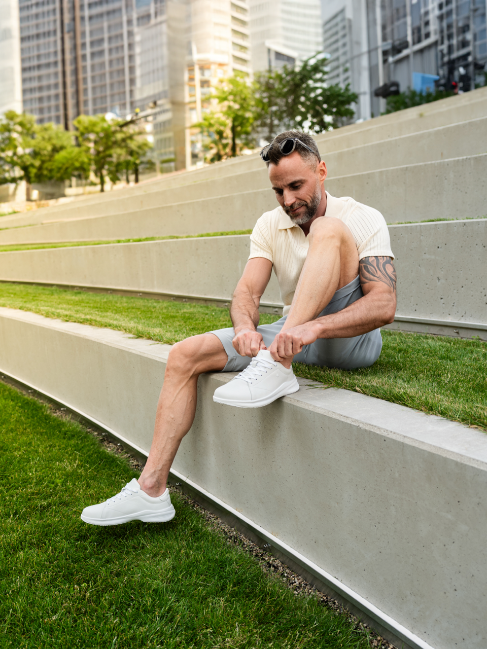 Recovery-Schuhe Be Lenka Streetwise - All White