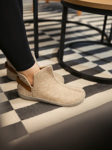 Chaussons barefoot Be Lenka Chillax - Ankle-cut - Beige