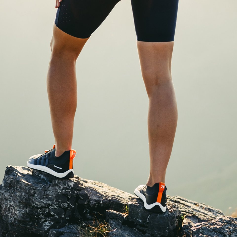 Barefoot tornacipő Barebarics Voyager - Dark Blue & White
