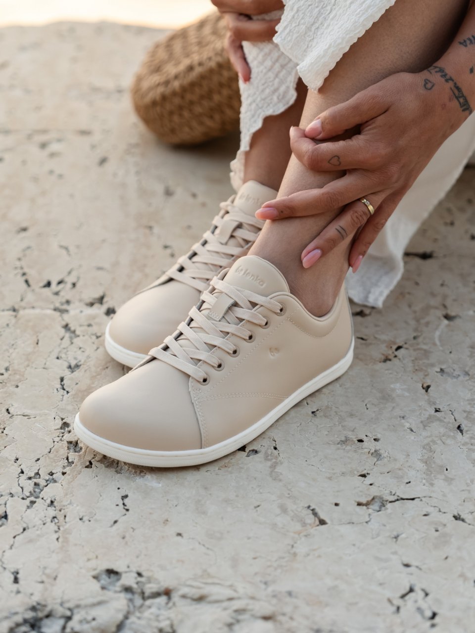Barefoot Sneakers Be Lenka Core - Beige