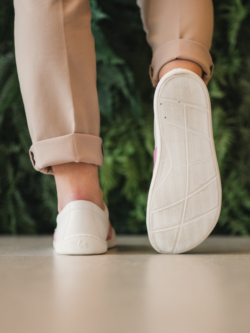 Barfuß Sneakers Be Lenka Elite - White & Pink