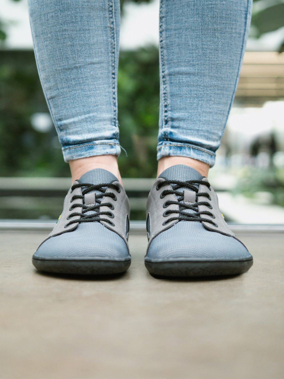 Barfuß Sneakers Be Lenka Whiz - Grey