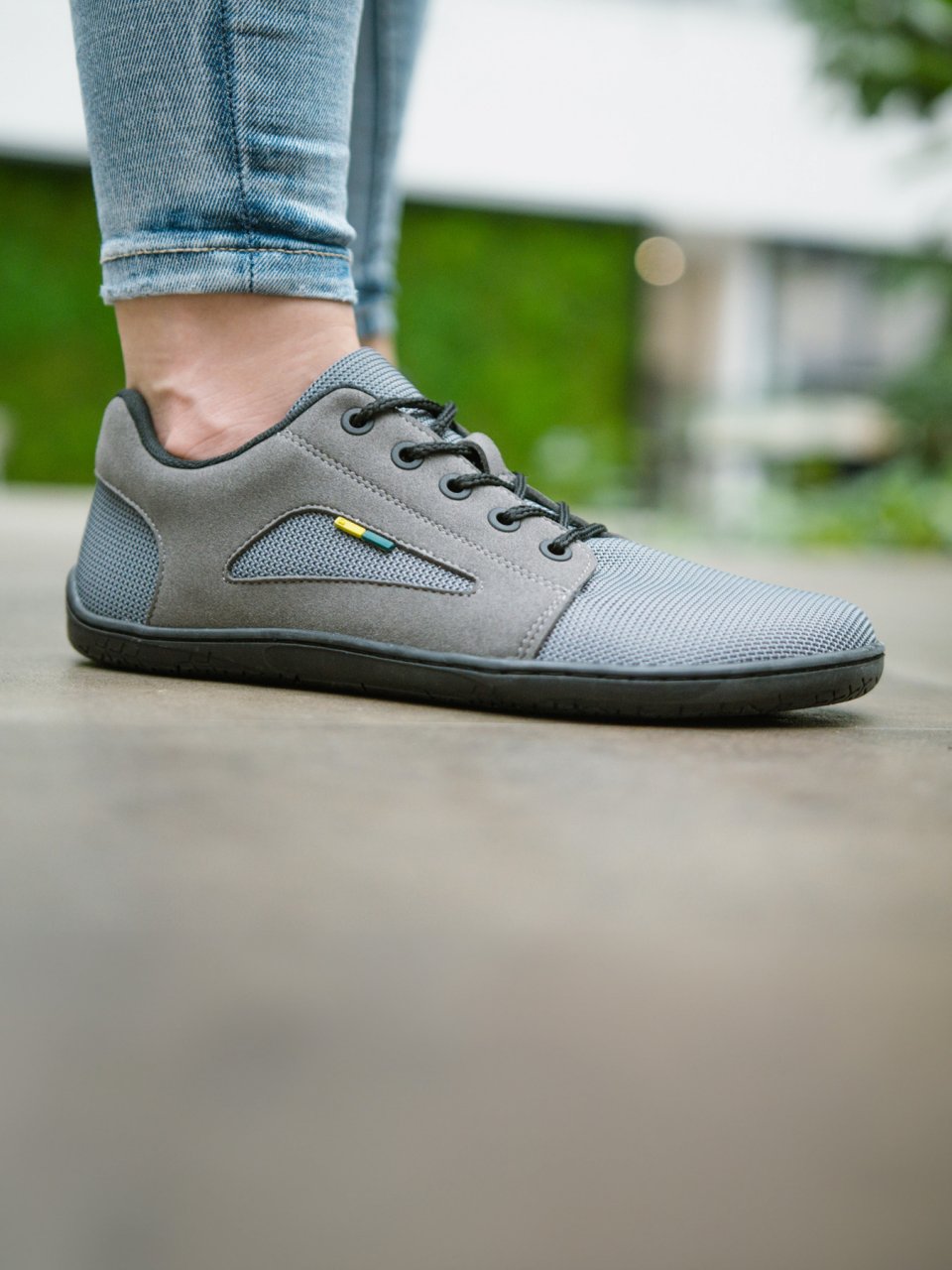Barfuß Sneakers Be Lenka Whiz - Grey