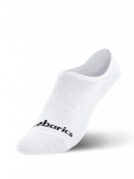Barebarics - Barfußsocken - No-Show - White