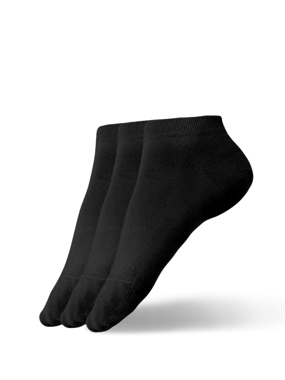 Barfußsocken - Low-cut - Essentials - Black - 3 pack