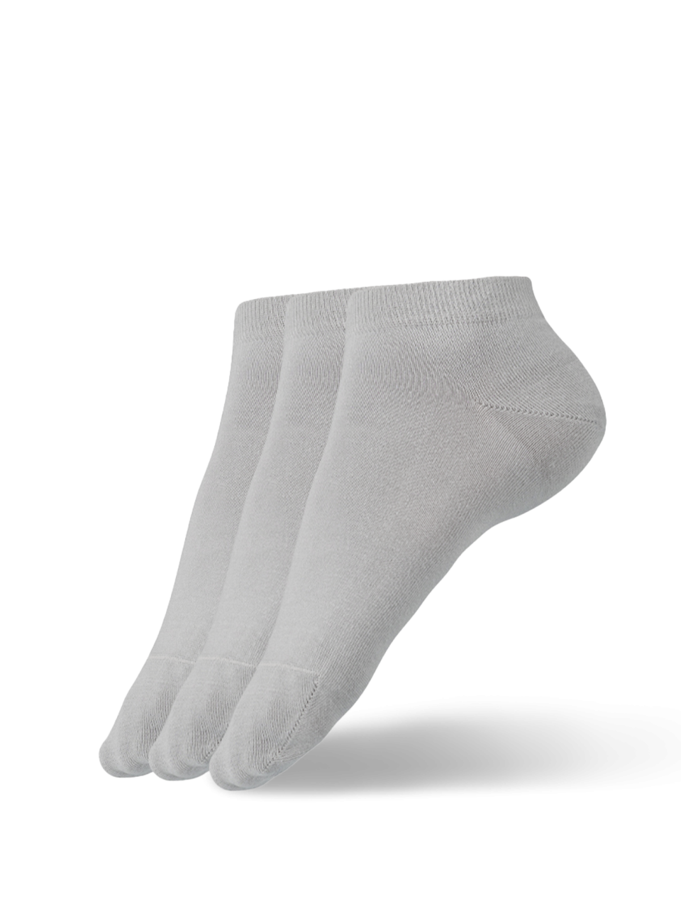 Barefoot Socks - Low-cut - Essentials - Grey - 3 pack