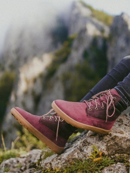 Barfußschuhe Be Lenka Nevada Neo - Burgundy