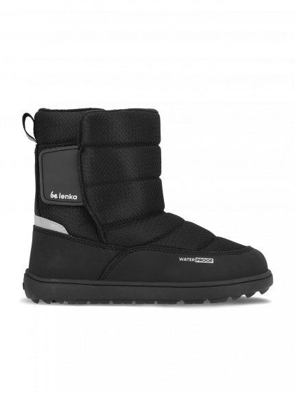 Barfuß-Schneeschuhe für Kinder Be Lenka Ailo Kids - All Black