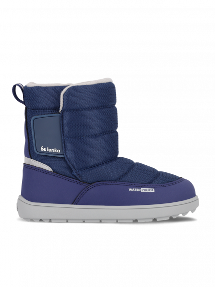 Barfuß-Schneeschuhe für Kinder Be Lenka Ailo Kids - Dark Blue