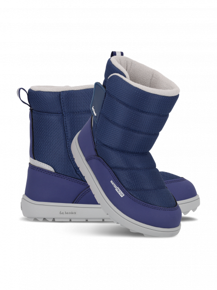 Barfuß-Schneeschuhe für Kinder Be Lenka Ailo Kids - Dark Blue