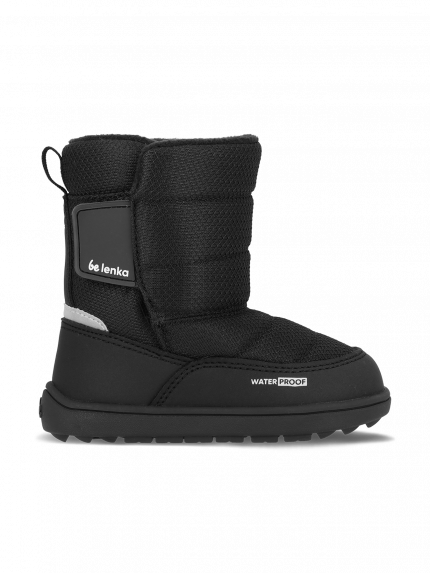 Barfuß-Schneeschuhe für Kinder Be Lenka Ailo Preschool - All Black