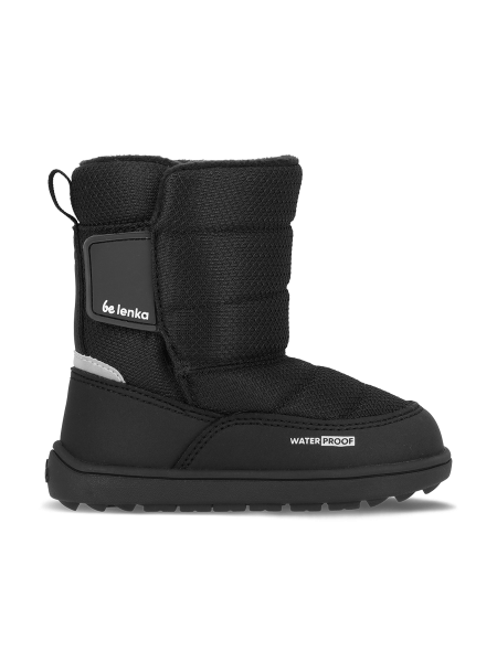 Dětské barefoot sněhule Be Lenka Ailo Preschool - All Black