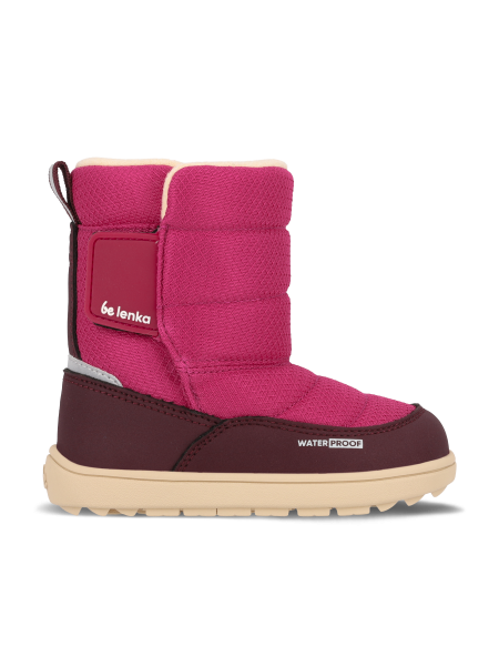 Dětské barefoot sněhule Be Lenka Ailo Preschool - Berry