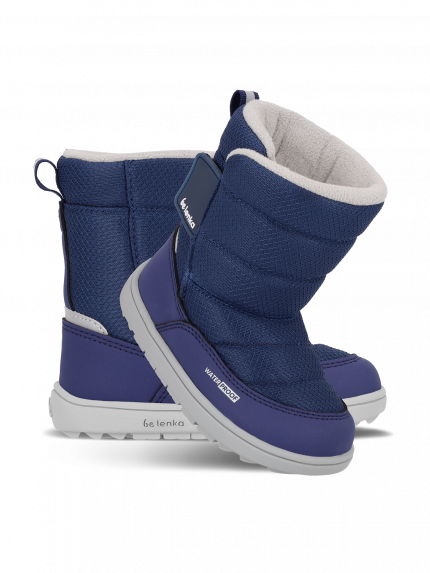 Barfuß-Schneeschuhe für Kinder Be Lenka Ailo Preschool - Dark Blue