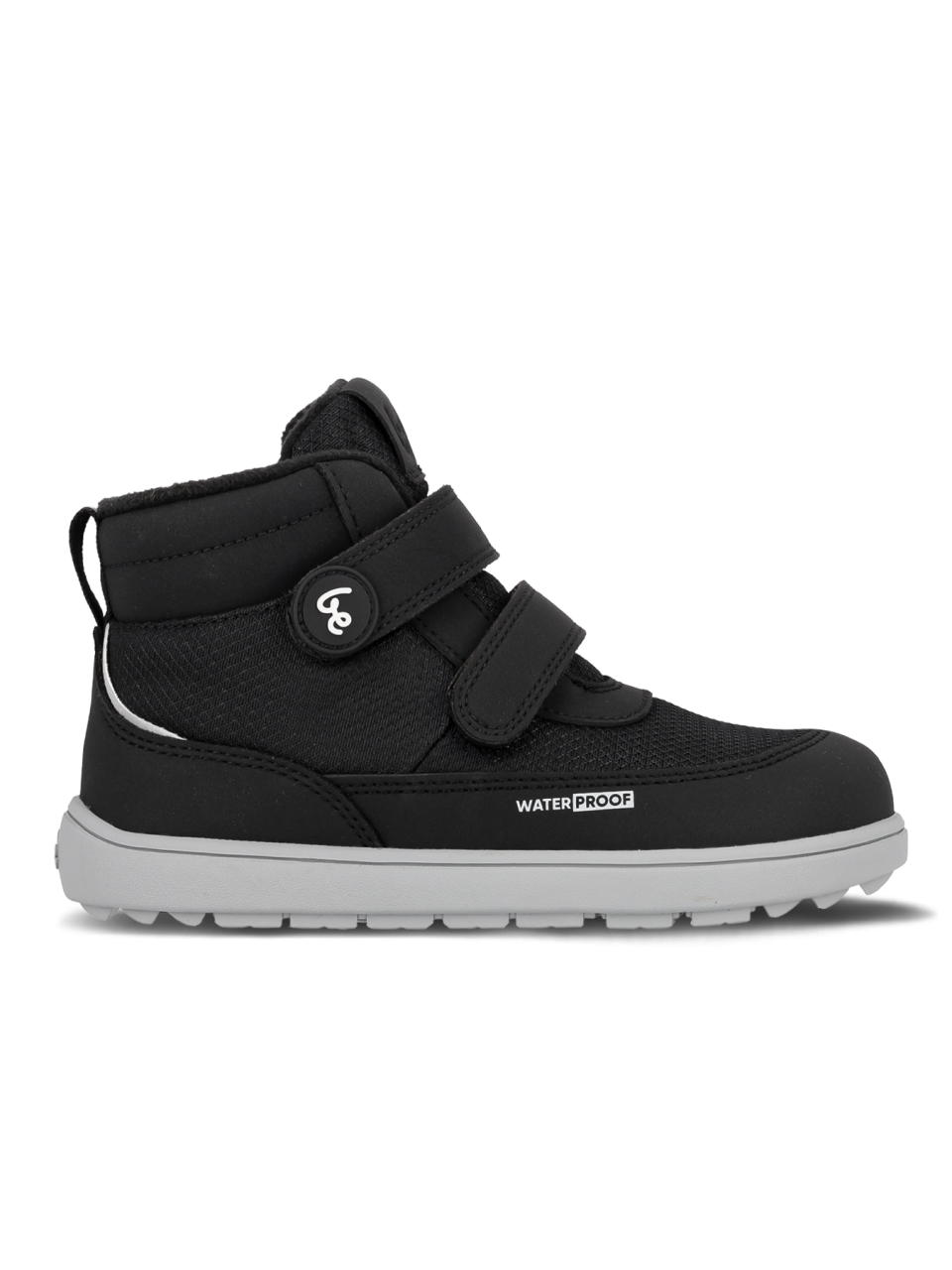 Kinder Winter Barfußschuhe Be Lenka Zippu Junior - Black & Grey