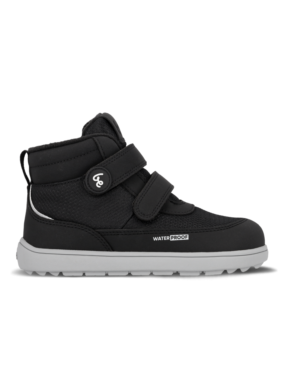Kinder Winter Barfußschuhe Be Lenka Zippu Kids - Black & Grey