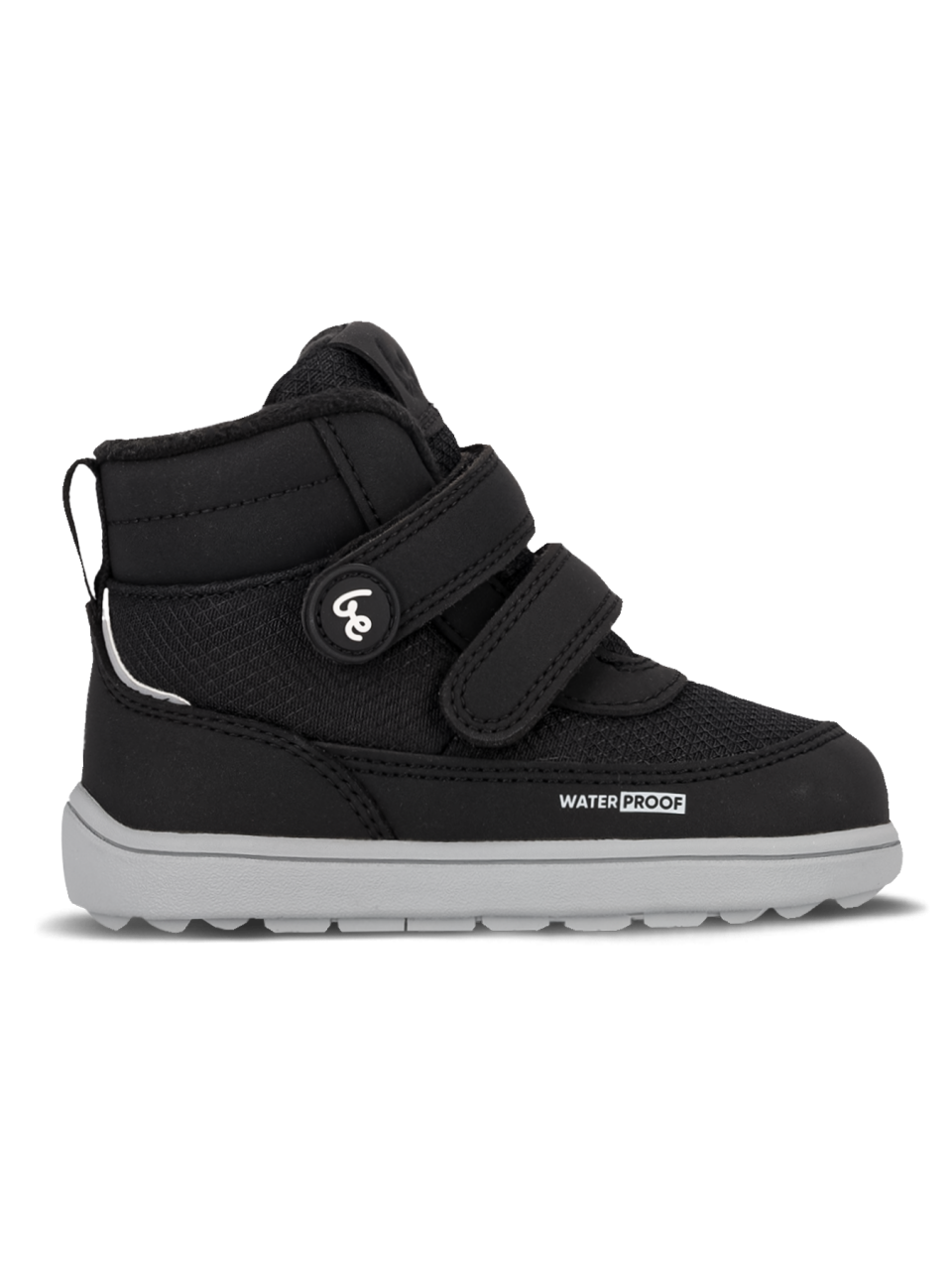 Kinder Winter Barfußschuhe Be Lenka Zippu Preschool - Black & Grey
