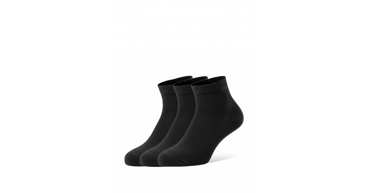 Be Lenka Barefoot Socks - Low-cut - Essentials - Black - 3 pack photo 2