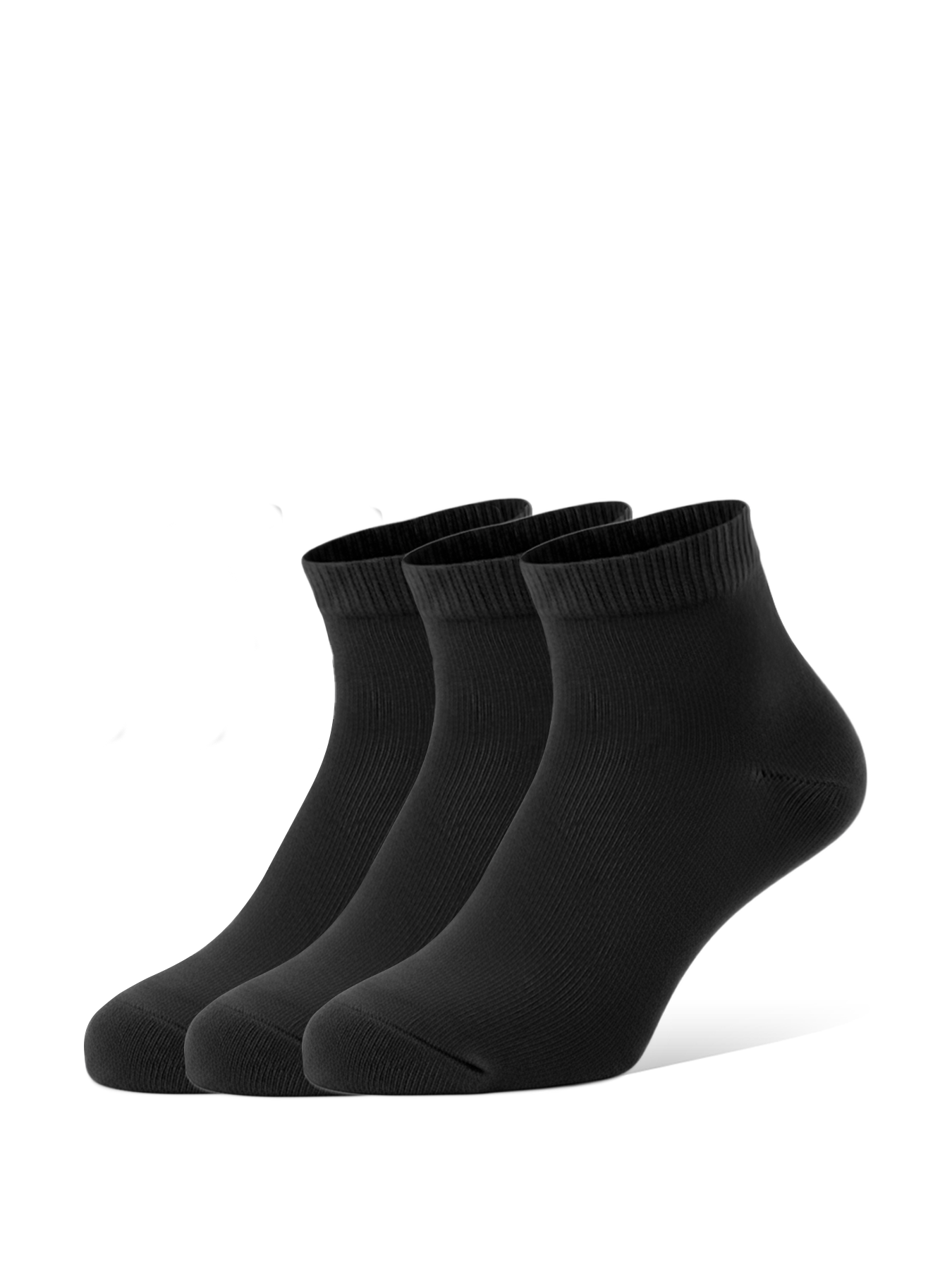 Barefoot Socks - Low-cut - Essentials - Black - 3 pack