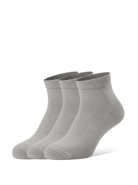 Barefoot ponožky - Low-cut - Essentials - Grey - 3 pack