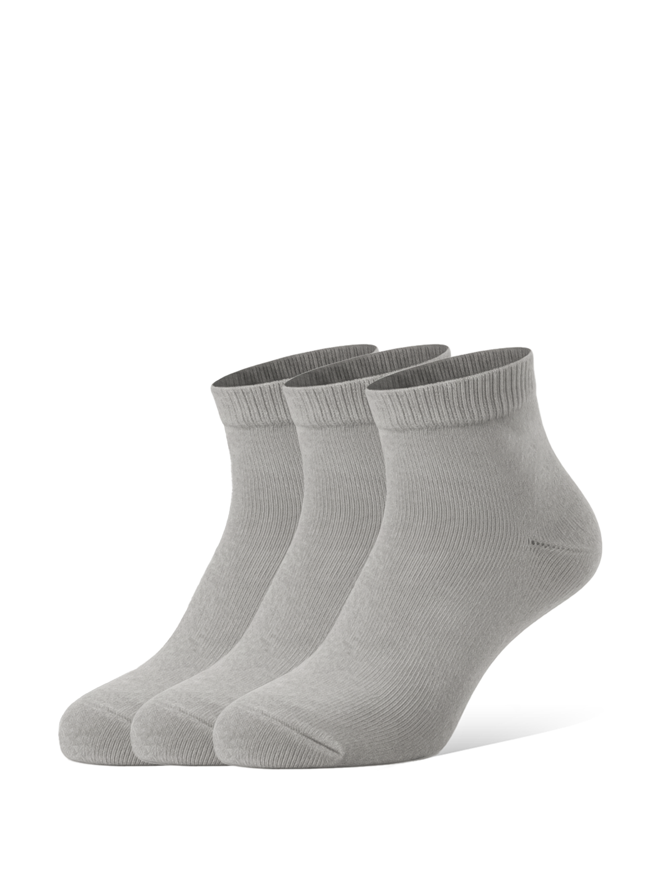 Barefoot Socks - Low-cut - Essentials - Grey - 3 pack