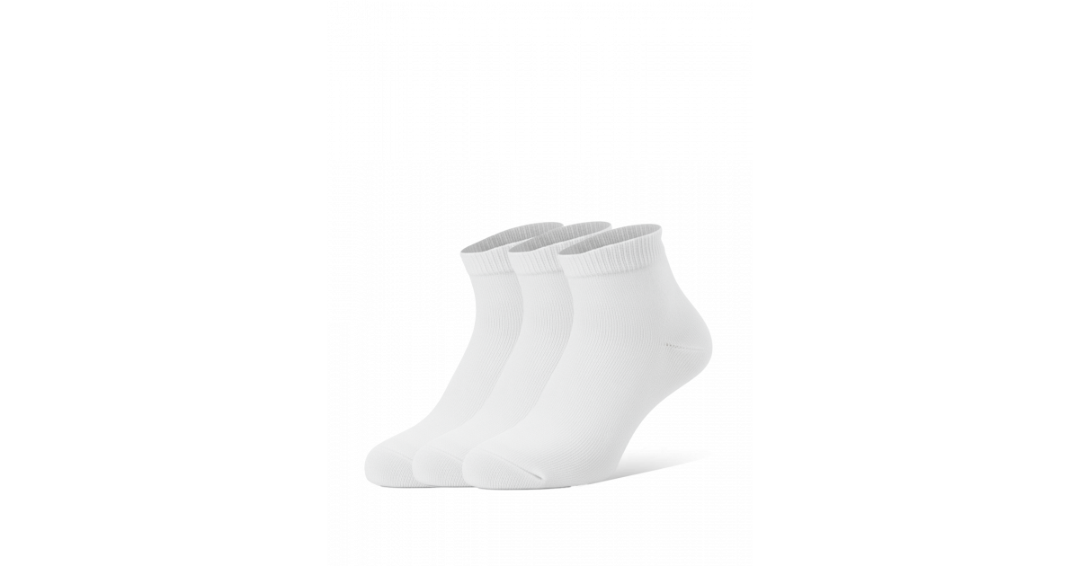 Hanes Classics Calzini Da Ragazzo – 6 Paia Bianche, Taglia Small (EU 20-25), Morbidi E Facili Da Abbinare - 5