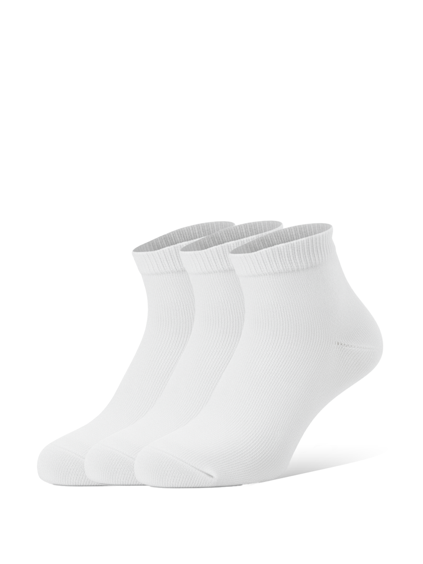 Barefoot Socks - Low-cut - Essentials - White - 3 pack
