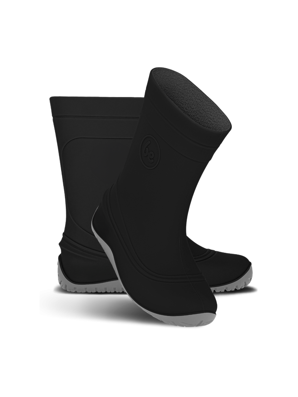 Kinder Barfuß-Gummistiefel Be Lenka Pudds - Black