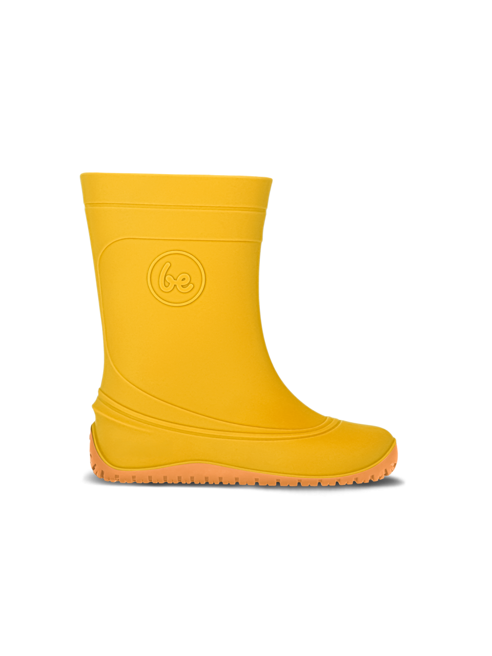 Dětské barefoot gumáky Be Lenka Pudds - Yellow