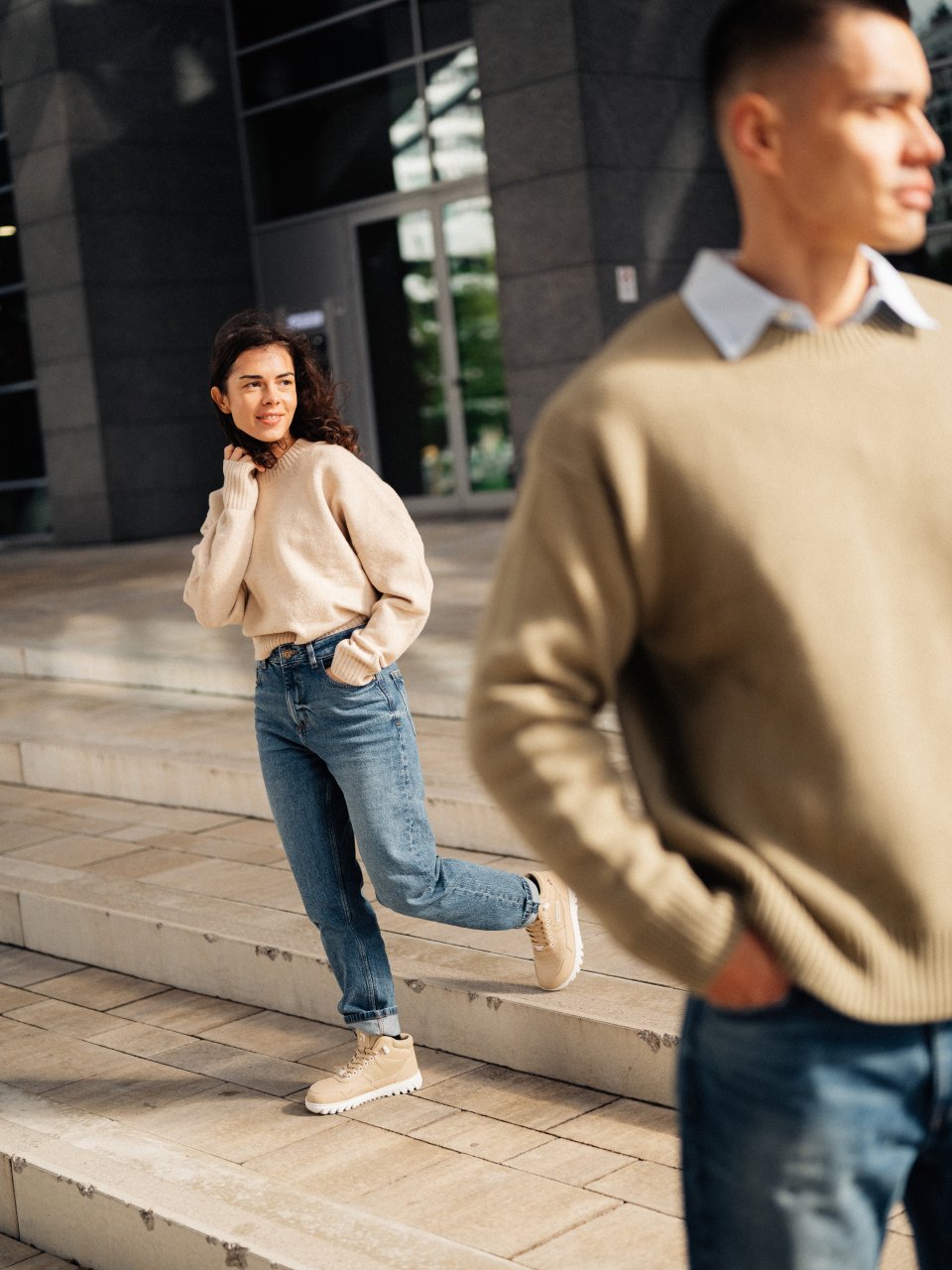 Barefoot Shoes Barebarics UrbanEdge - Beige