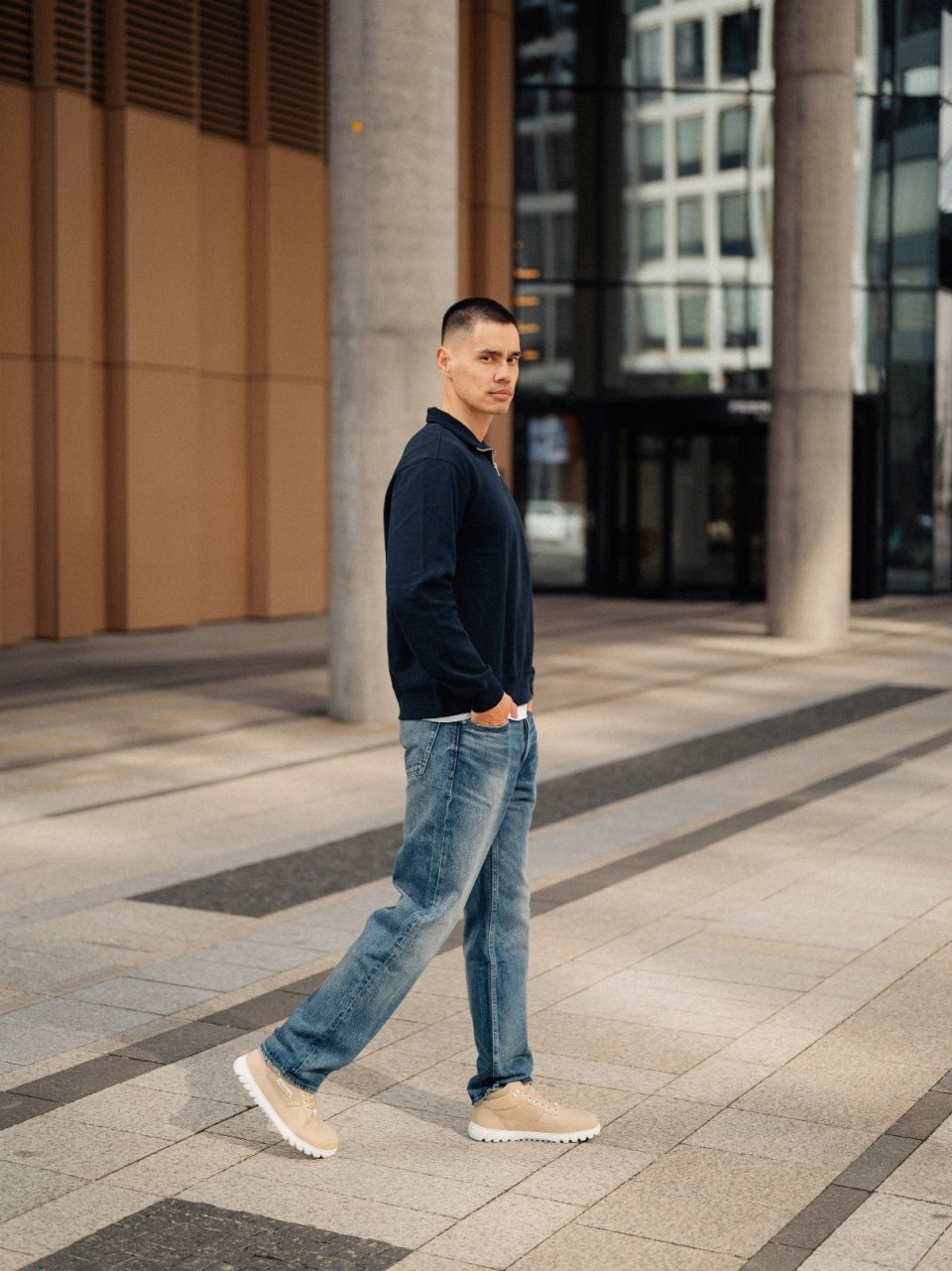 Barefoot cipők Barebarics UrbanEdge - Beige