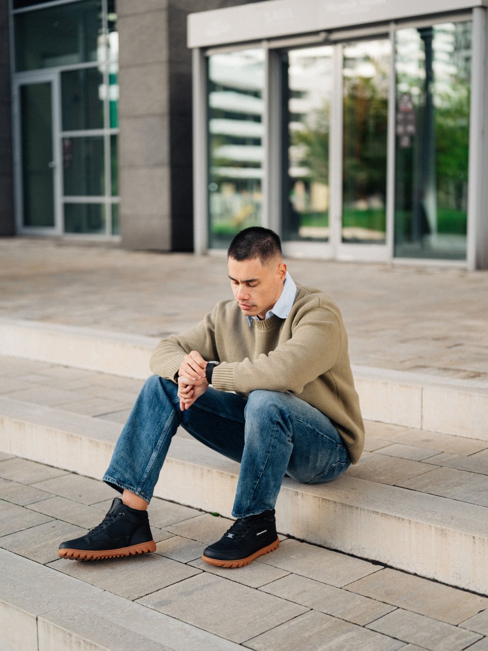 Barefoot Shoes Barebarics UrbanEdge - Black