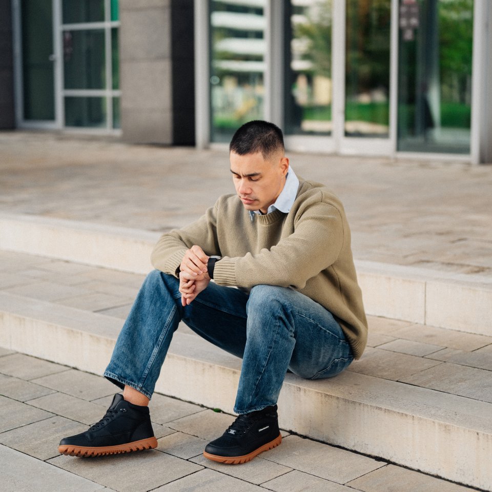 Barefoot chaussures Barebarics UrbanEdge - Black