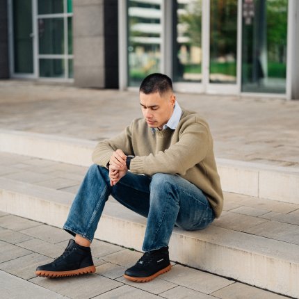 Barefoot Shoes Barebarics UrbanEdge - Black