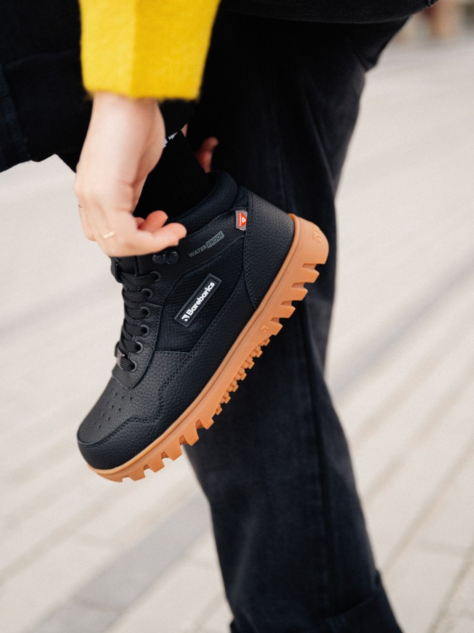 Calzado Barefoot Barebarics UrbanEdge - Black