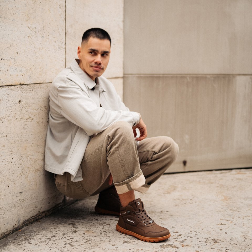 Barefoot Shoes Barebarics UrbanEdge - Dark Brown