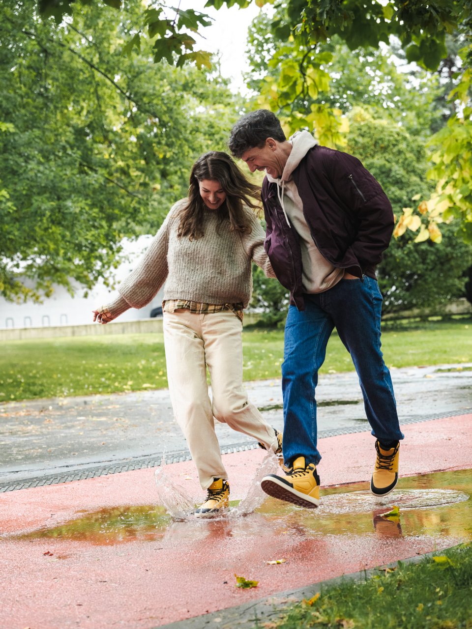 Buty barefoot Be Lenka ArcticEdge - Mustard