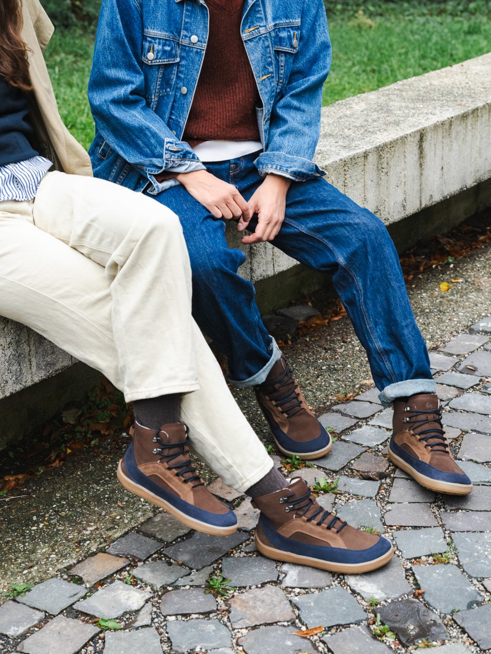 Barfußschuhe Be Lenka York - Brown & Navy